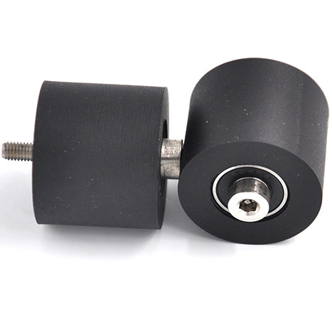 PUT680035-30C1L9M8 Precision PU Plastic Roller Wheel M8x35x30mm Lithium Battery Equipment Roller